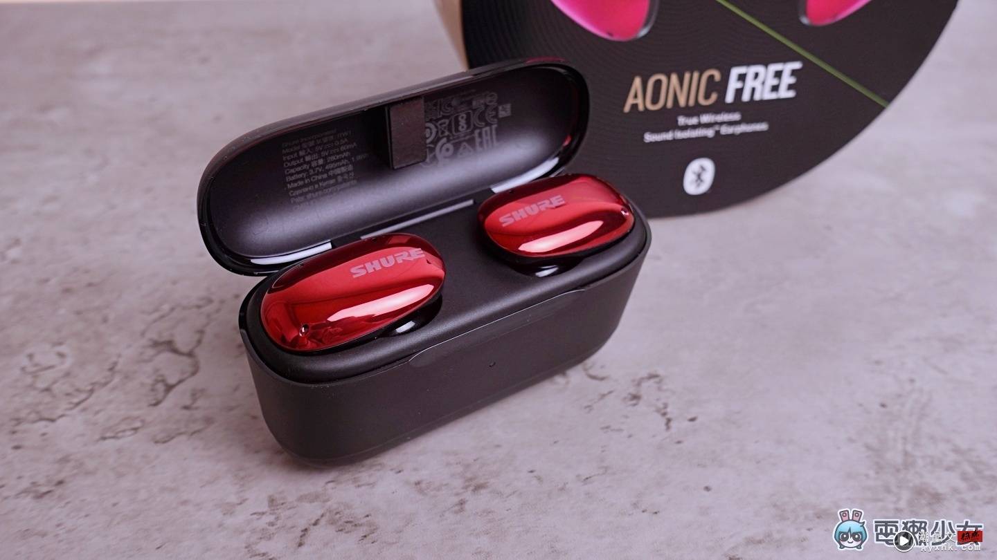 开箱｜SHURE AONIC FREE 真无线蓝牙耳机，拥有出众好音质和顶尖物理降噪！ 数码科技 图5张